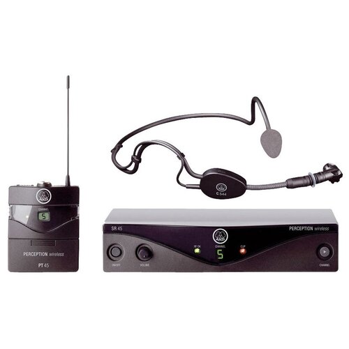 AKG Perception Wireless 45 Sports Set BD U2 6141-6293МГц радиосистема с микрофоном с оголовьем C 5499000₽