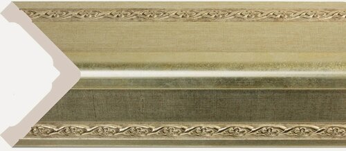 Изображение товара Багет Cosca, полистирол, матовый золотой, влагостойкий, 2.5 м