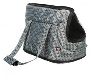 Нейлоновая сумка-переноска "Riva", 45х26х30 см, серебристая, Trixie 36217