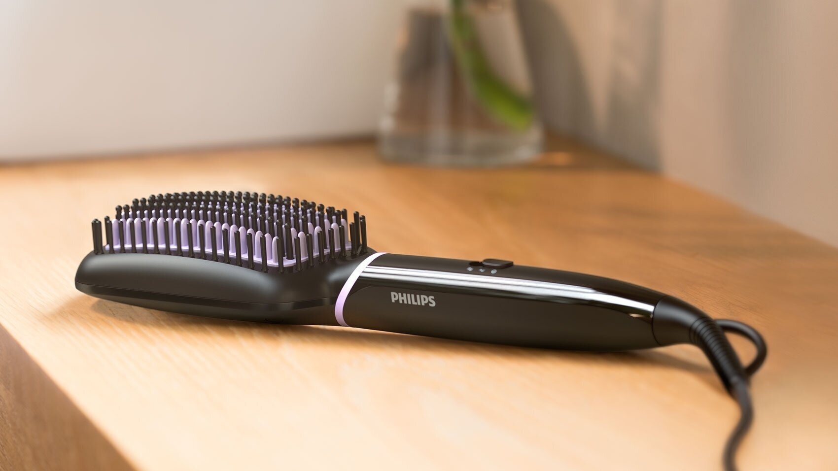 Расческа для выпрямления волос Philips StyleCare Essential (BHH880/00) - фото №8