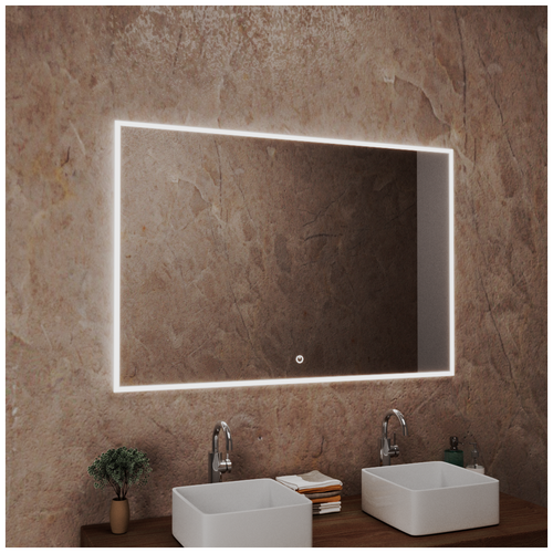 Зеркало для ванной GreenStone Severino Led 1200х800 с подсветкой, сенсорный выключатель 612014