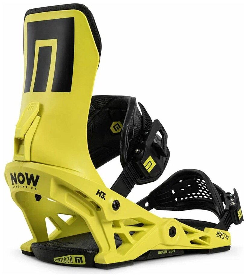 Крепления сноубордические NOW SELECT PRO (22/23) Safety Yellow, M