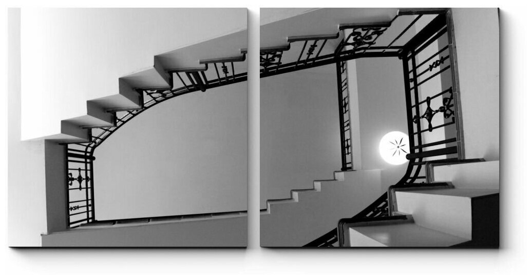 Модульная картина Лестница к верху100x50