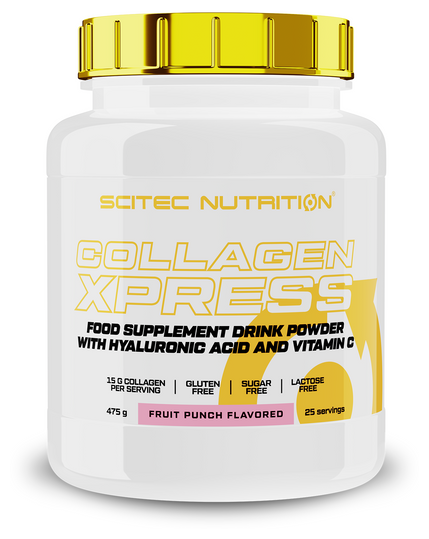 Scitec Nutrition Collagen Xpress 475 гр, фруктовый пунш