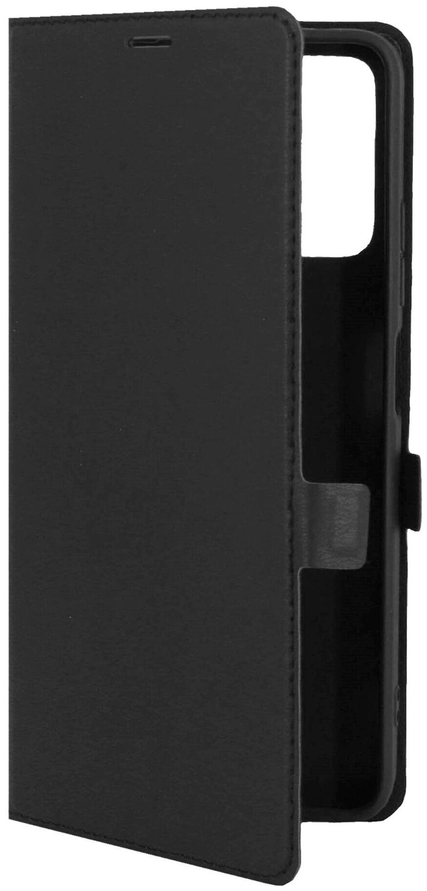 Чехол книжка на Xiaomi Poco X4 Pro 5G (Ксиоми Поко Х4 Про 5г) эко-кожа черный с функцией подставки отделением для пластиковых карт Book case Miuko