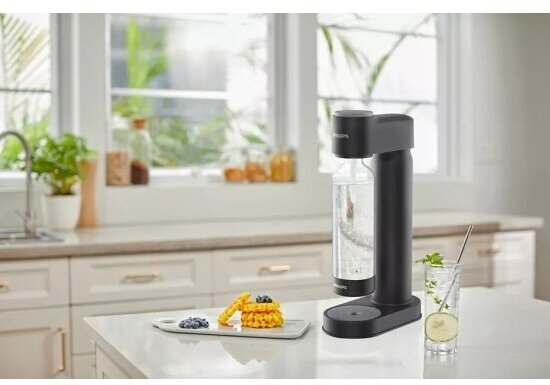 Картинки Сифон для газирования Philips c цилиндром CO 2, ADD4901BK/10, Black