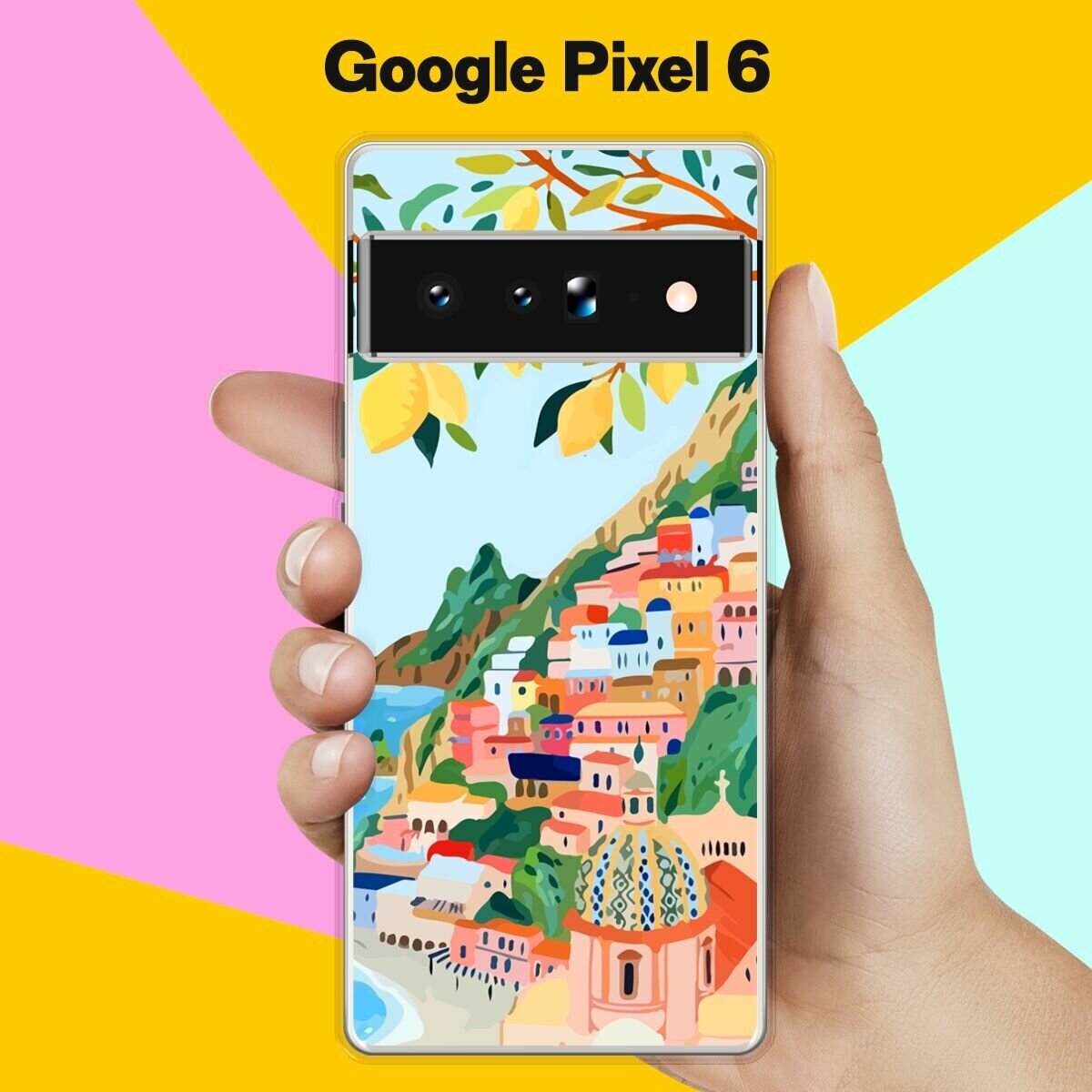 Силиконовый чехол на Google Pixel 6 Италия / для Гугл Пиксель 6