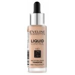 EVELINE Инновационная жидкая тональная основа LIQUID CONTROL № 010 LIGHT BEIGE - изображение