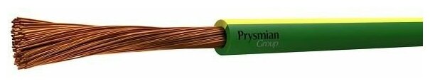 фото Провод ПуГВнг(А)-LS 1х6 Ж/З (бухта) (м) РЭК-PRYSMIAN 0501070301