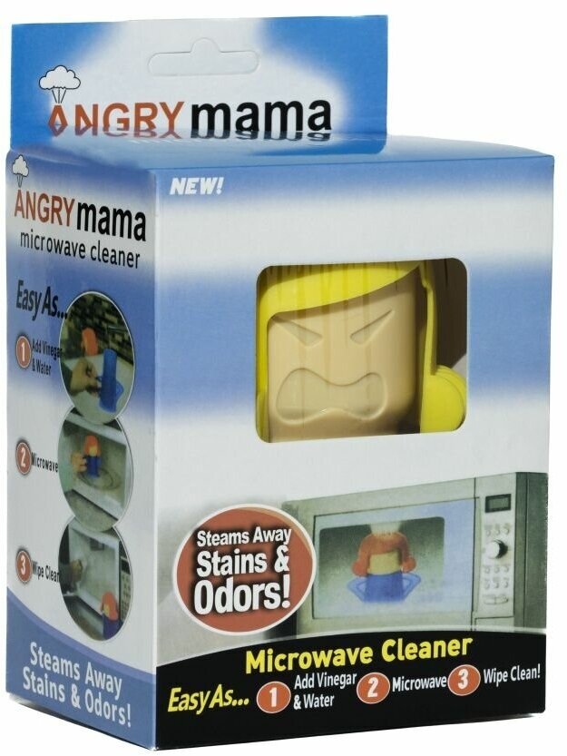 Пароочиститель для микроволновой печи Angry mama