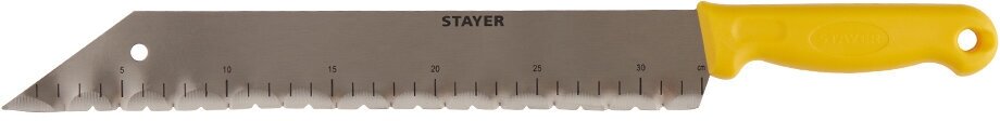 Нож Stayer 09592 для листовых изоляционных материалов, 340 мм, . - фотография № 5