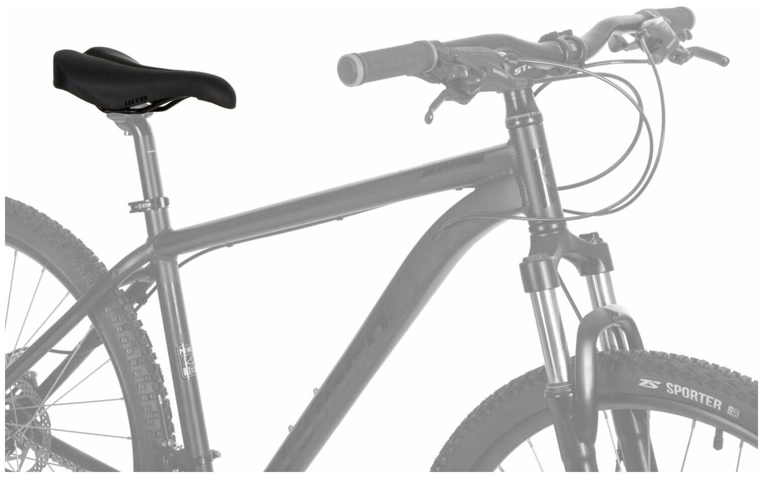 Седло велосипедное WTB Pure (Седло велосипедное WTB Pure Comp)