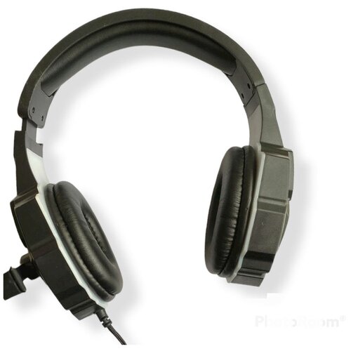 Игровые Наушники HEADPHONES COMPUTER/ Игровые наушники с микрофоном проводные / для компьютера / Черный