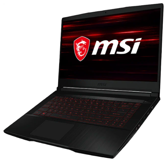 15.6" Ноутбук MSI GF63 Thin 10SC-634XRU (1920x1080, Intel Core i7 2.6 ГГц, RAM 16 ГБ, SSD 512 ГБ, Ge