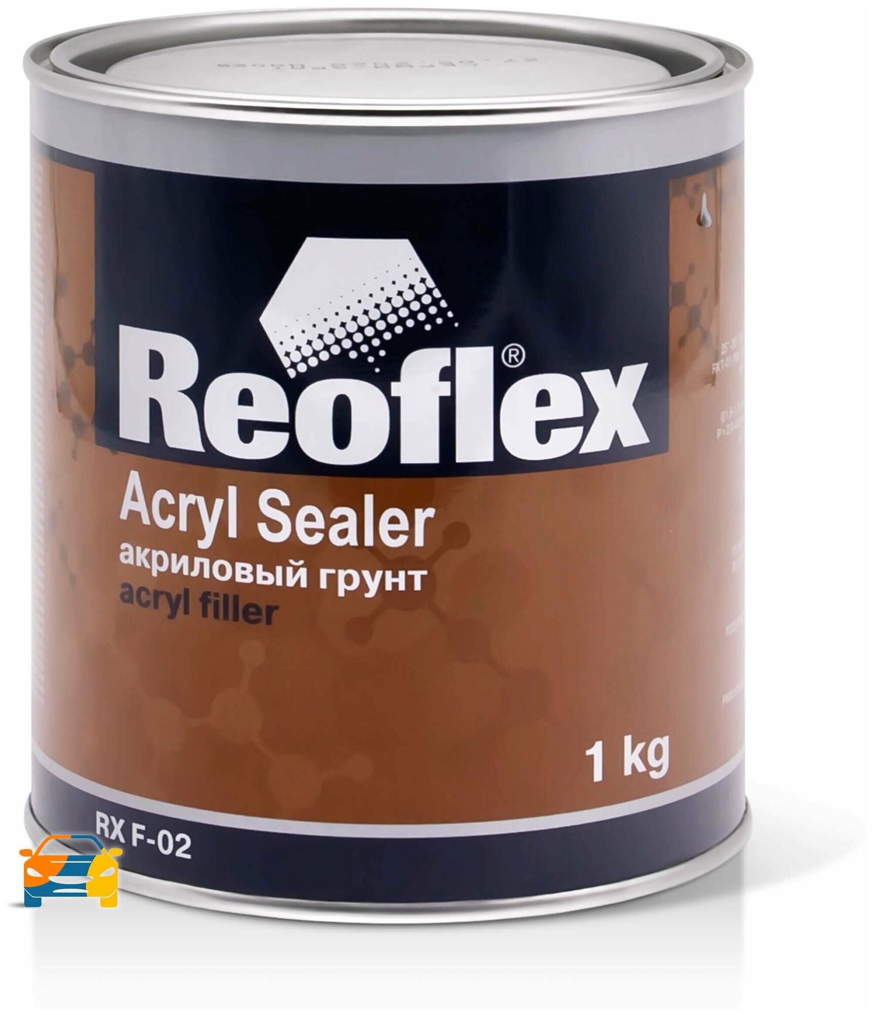 Грунт Reoflex однокомпонентный серый 1кг.