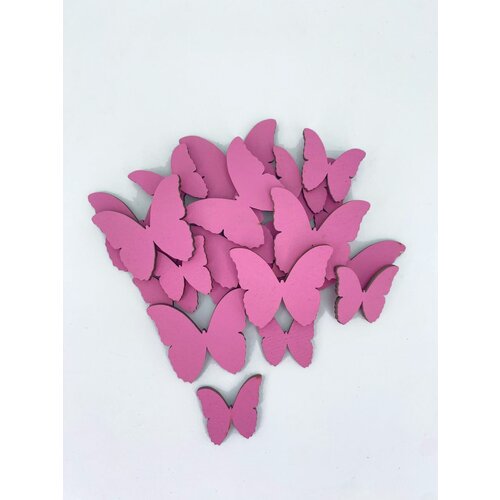 Заготовки для поделок бабочки для украшения комнаты для выжигания рисования декупажа 260₽