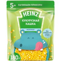 Каша Heinz молочная кукурузная 180 г с 5 месяцев