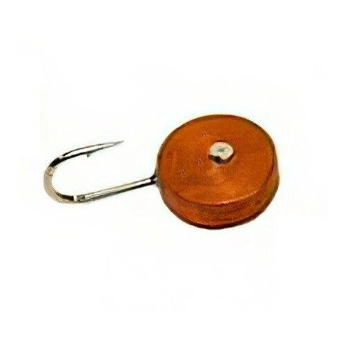 Мормышка вольфрамовая Тульская Шайба 35 Медь 5шт 1235₽