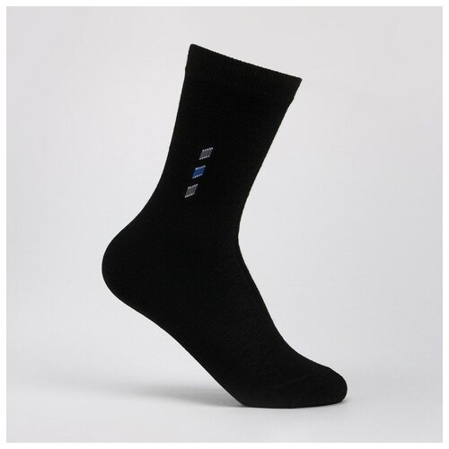 Носки Happy Frensis, размер 39/40, черный мужские носки holty 1 пара классические вязаные размер 25 размер 40 черный