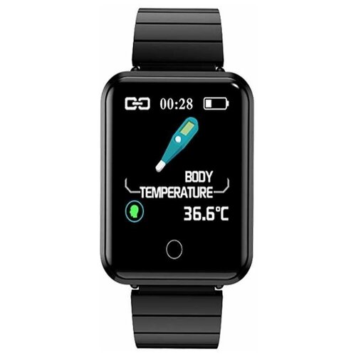 Фитнес-трекер DENN Fit 2 13 черный черный dft-02b 250000₽