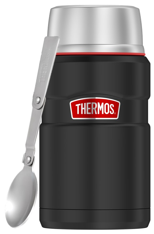 Термос для еды и напитков THERMOS ORIGINAL 0,71 л. SK3020 RSMB цвет угольный, сталь 18/8