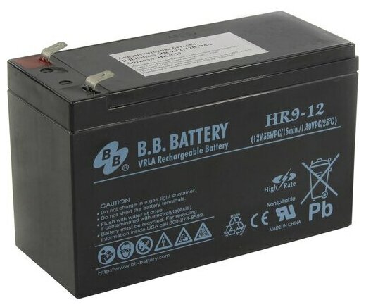 Аккумулятор B.b. battery HR9-12