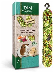 Лакомство TRIOL Original для грызунов с овощами (уп.2шт.), 50г