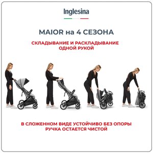 Прогулочная коляска Inglesina Maior, Tundra Beige. Купить у официального  дилера с бесплатной доставкой