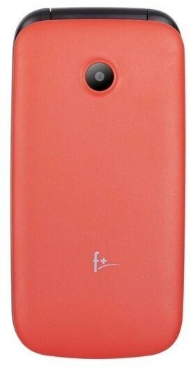 Сотовый телефон F+ Flip2 Red (2sim/2.4"/240*320/32Mb/microSD/0.08МпBt/750мАч/раскладушка)