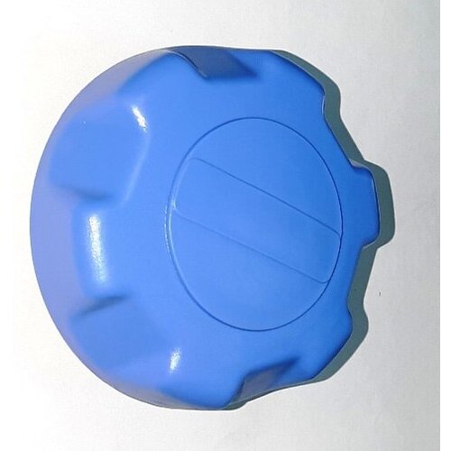 Крышка бака AdBlue диаметр 60 мм (без ключа) пластмасса синяя ATD74422 ATD74413 3020701221 KN-085 ATD74410 KN-088 121272 AT20653 20926021 2.12322SP