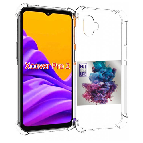 Чехол MyPads Future - DS2 (Dirty Sprite 2) для Samsung Galaxy Xcover Pro 2 задняя-панель-накладка-бампер чехол mypads future ds2 dirty sprite 2 для motorola moto g5s xt1799 2 задняя панель накладка бампер