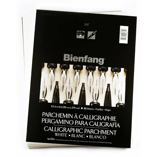 Бумага для Каллиграфии Bienfang Calligraphic Parchment White, 50 листов