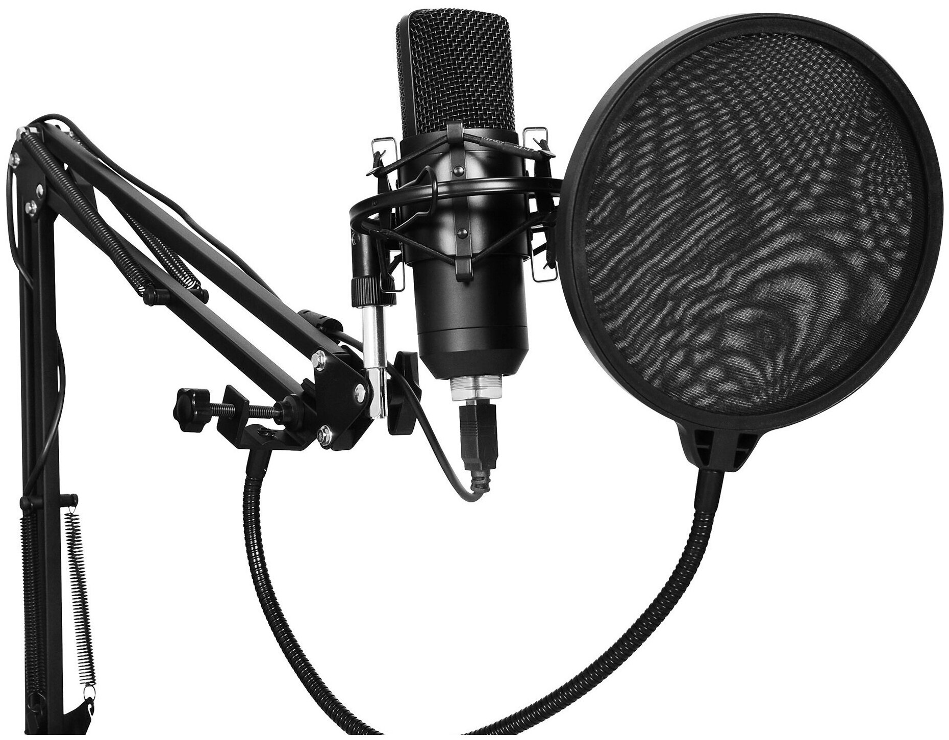Микрофон SUNWIND SW-SM400G, черный [dhr-169и] - фото №5