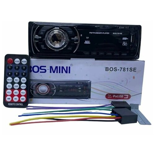 Автомагнитола+USB+AUX+Радио Bos Mini 781SE