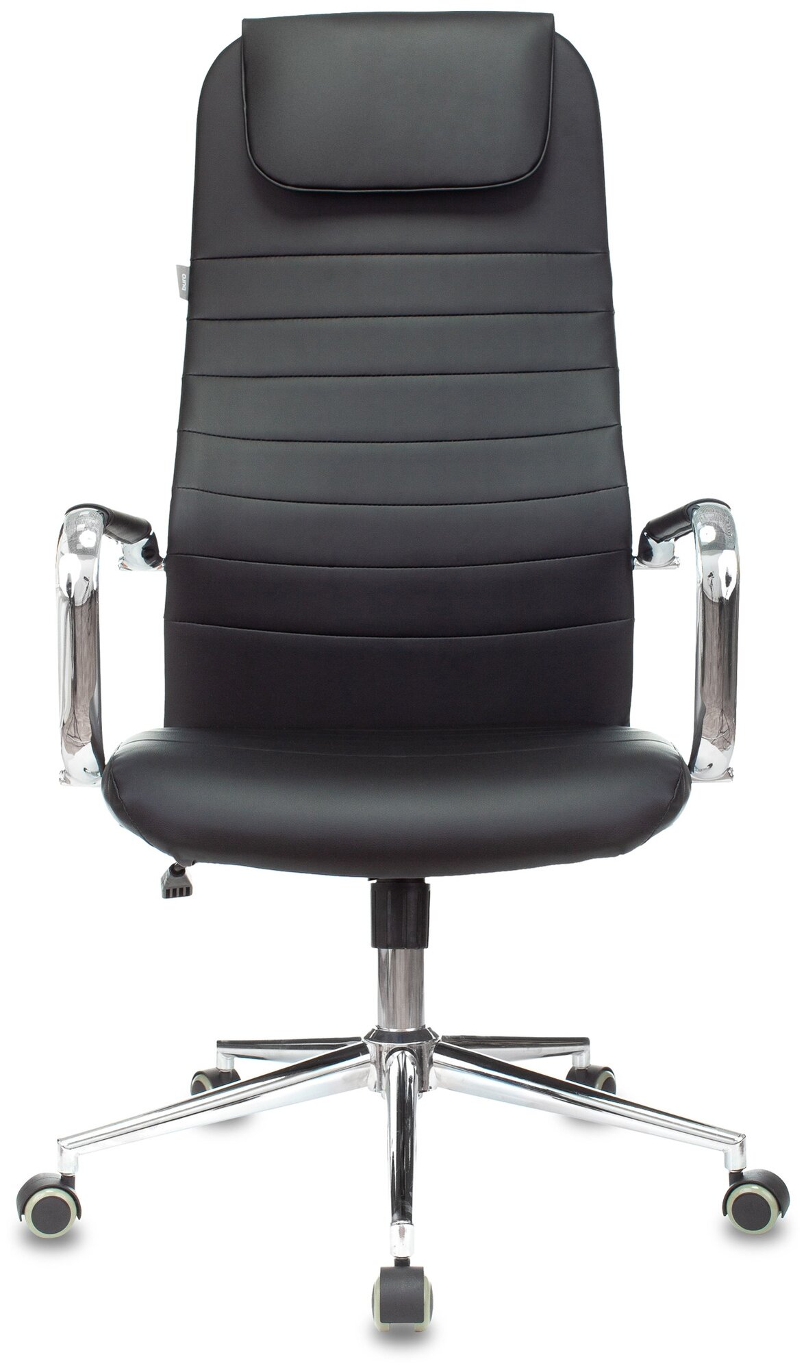 Кресло руководителя Бюрократ KB-9N/ECO черный эко.кожа / Компьютерное кресло для директора, начальника, менеджера