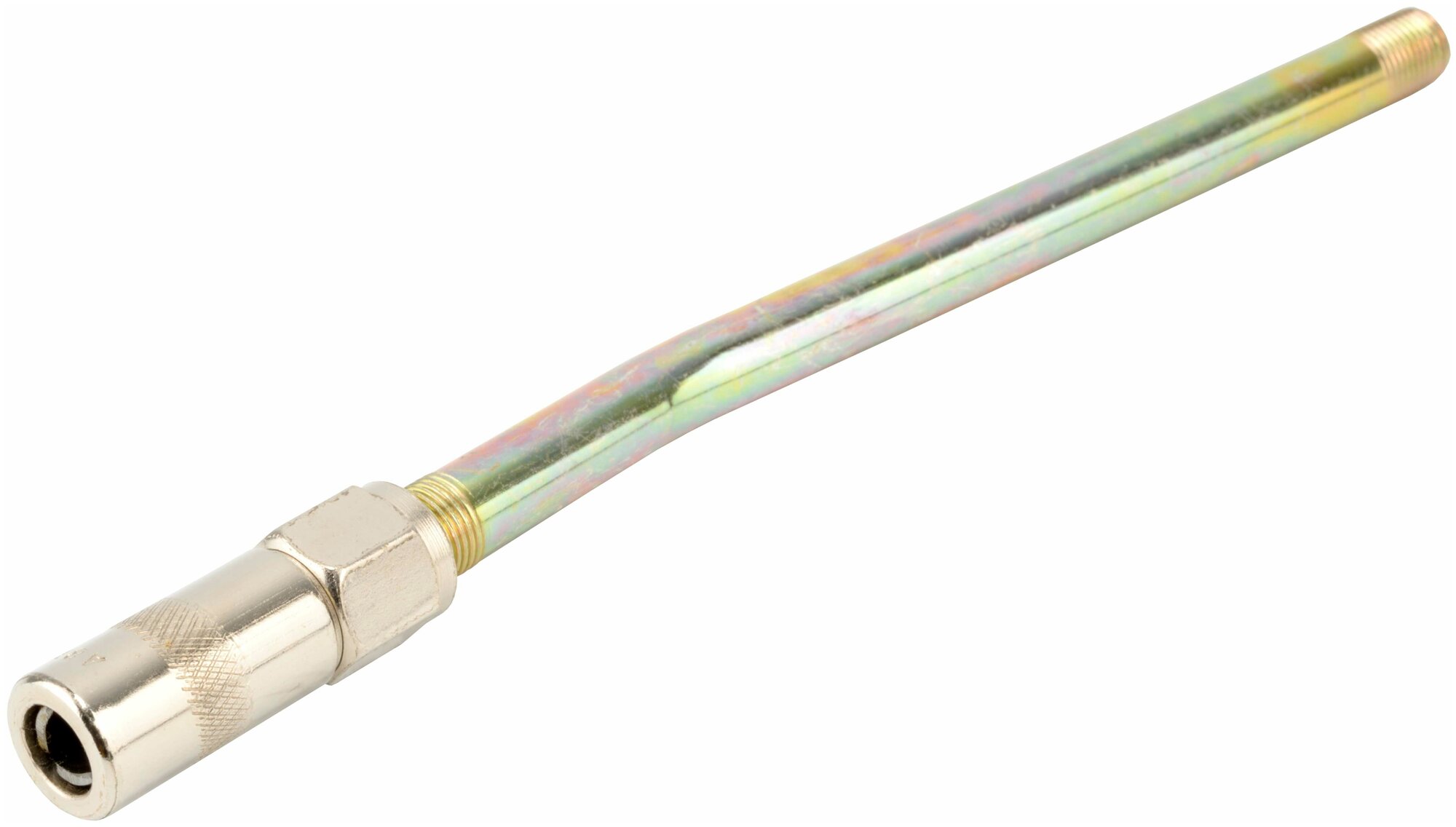 фото Наконечник шприца плунжерного 3-х лепестковый с трубкой 200мм автодело 42011