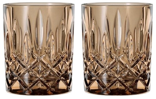 Набор из 2 стаканов для виски Noblesse, объем 295 мл, цвет бронзовый, хрусталь, Nachtmann, Германия, 104246