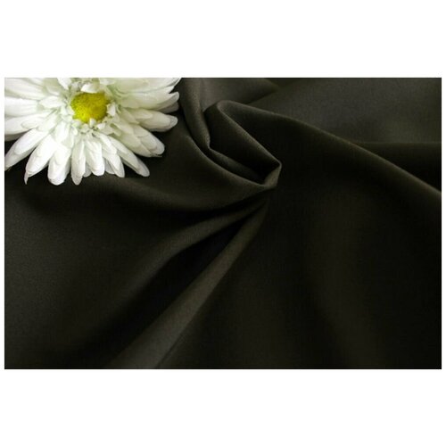 Ткань Габардин стрейч FUHUA ,ш.150см., 270 гр/мп., №625 цв. темный хаки (упаковка 5 метра )