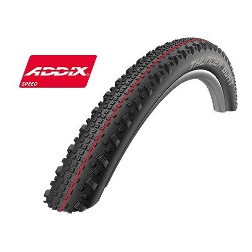 Велопокрышка Schwalbe THUNDER BURT 29x2.10 (54-622), Evolution Line, SS, Folding, Addix Speed, 67EPI, 11600562.02