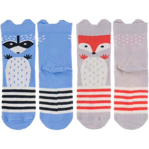 фото Носки брестские детские, 2 пары, размер 13-14, мультиколор