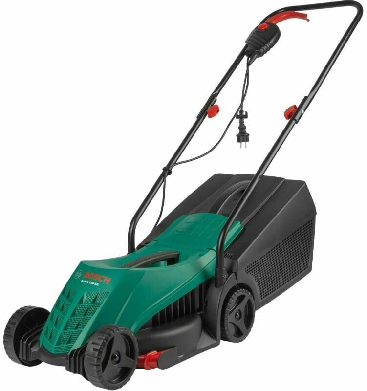 Газонокосилка электрическая Bosch Rotak 320 ER 12 кВт ширина скашивания 32