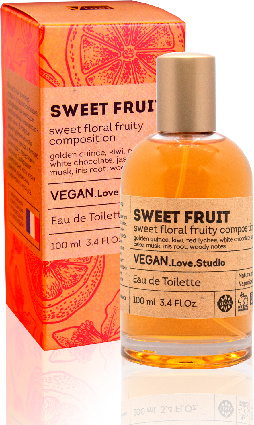 Туалетная вода женская Vegan Love Studio Sweet Fruit, 100мл