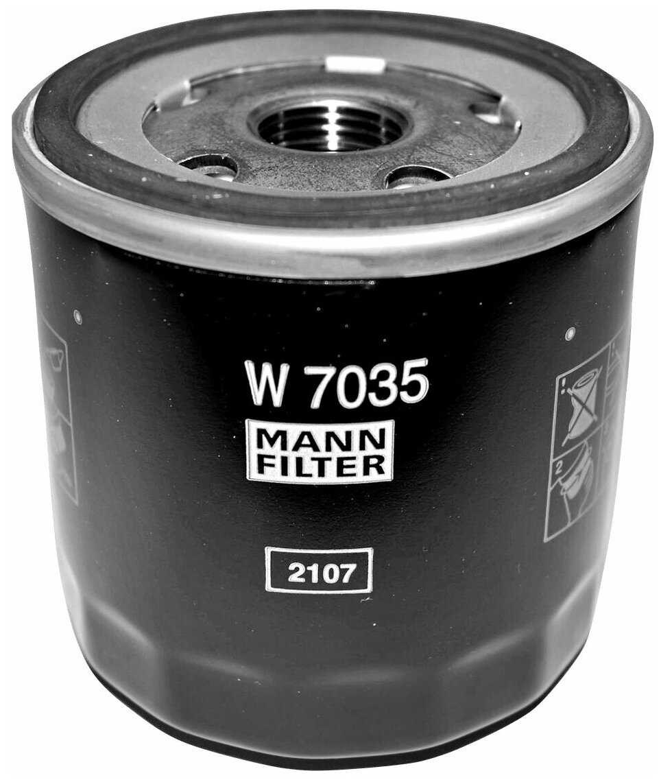 Масляный фильтр MANN-FILTER W 7035 - фотография № 5