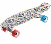 Пенни Борд Fish Skateboards 22" 56 см со светящимися LED колесами