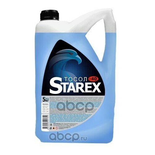 STAREX 700714 Тосол 40 STAREX готовый 5кг -40°С синий (Юг) 1шт