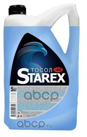 Тосол 40 Starex Готовый 5кг -40°с Синий (Юг) Starex арт. 700714