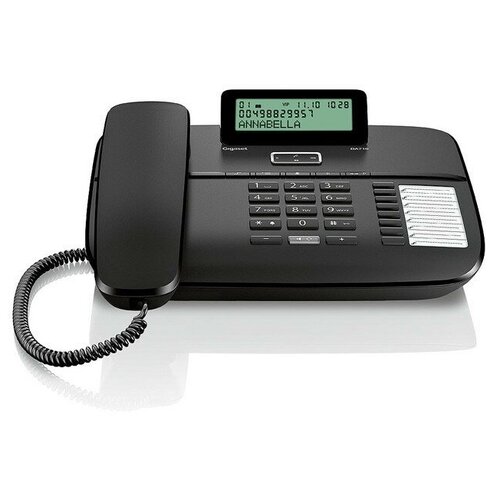 Телефон Gigaset DA710 Black проводной