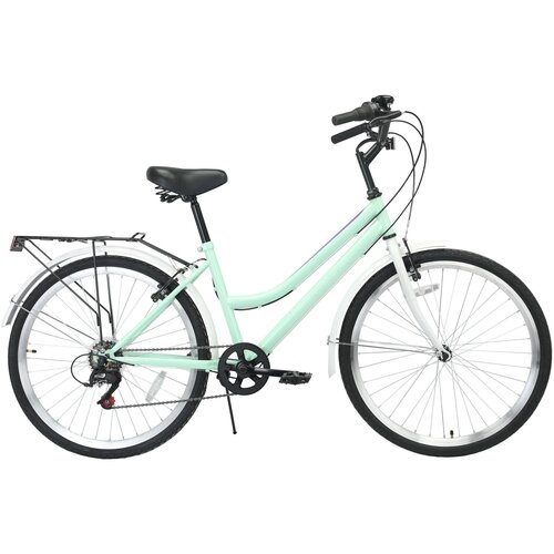Велосипед городской Digma Megapolice зеленый (megapolice-26/16-st-r-lg)