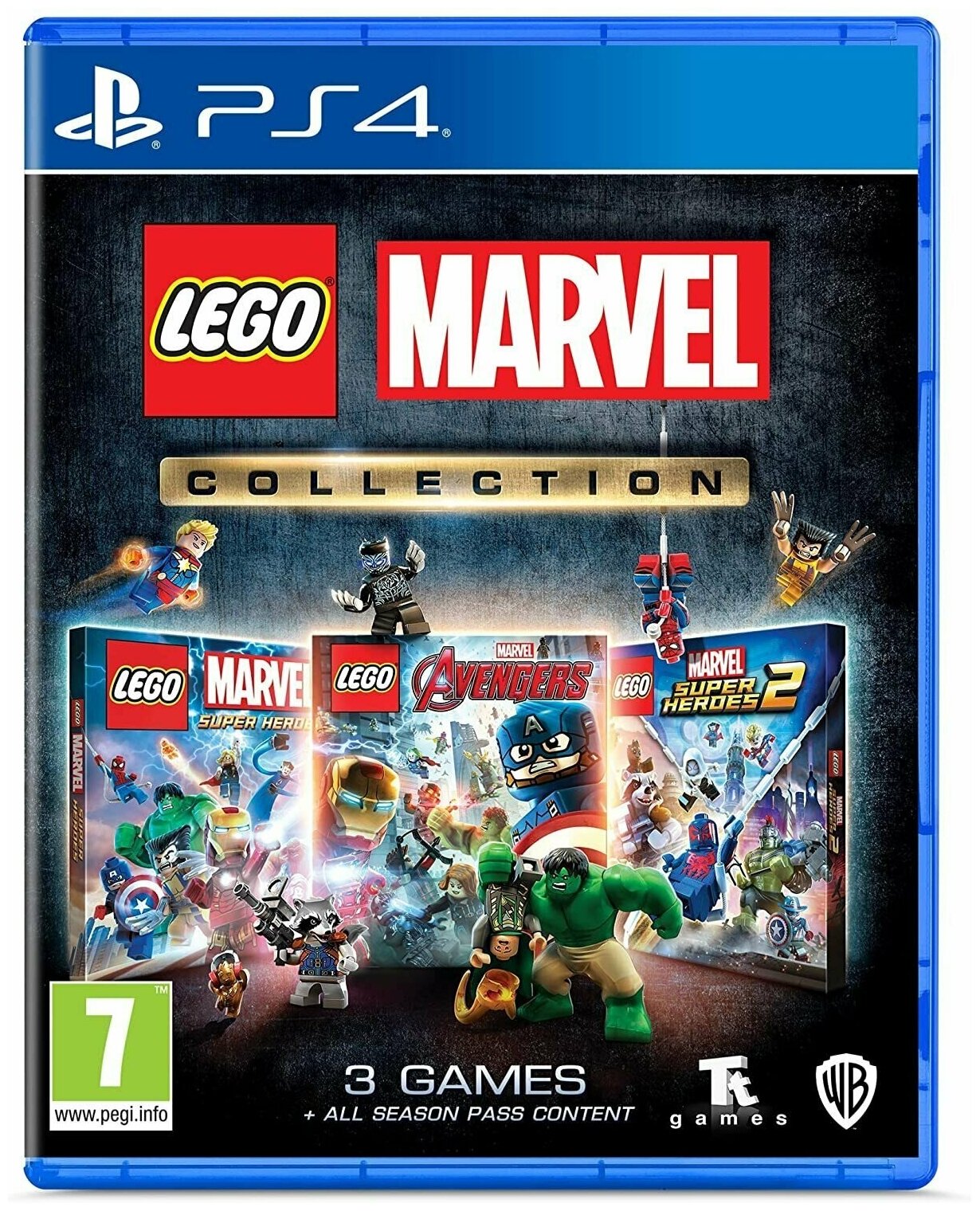 Игра LEGO Marvel Коллекция Collection (PlayStation 4 Русские субтитры)