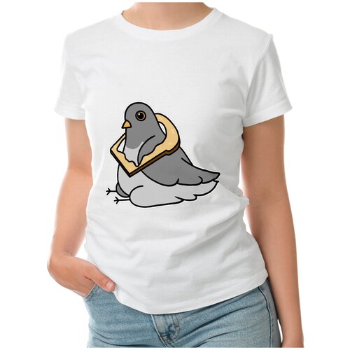 фото Футболка roly, размер m, белый